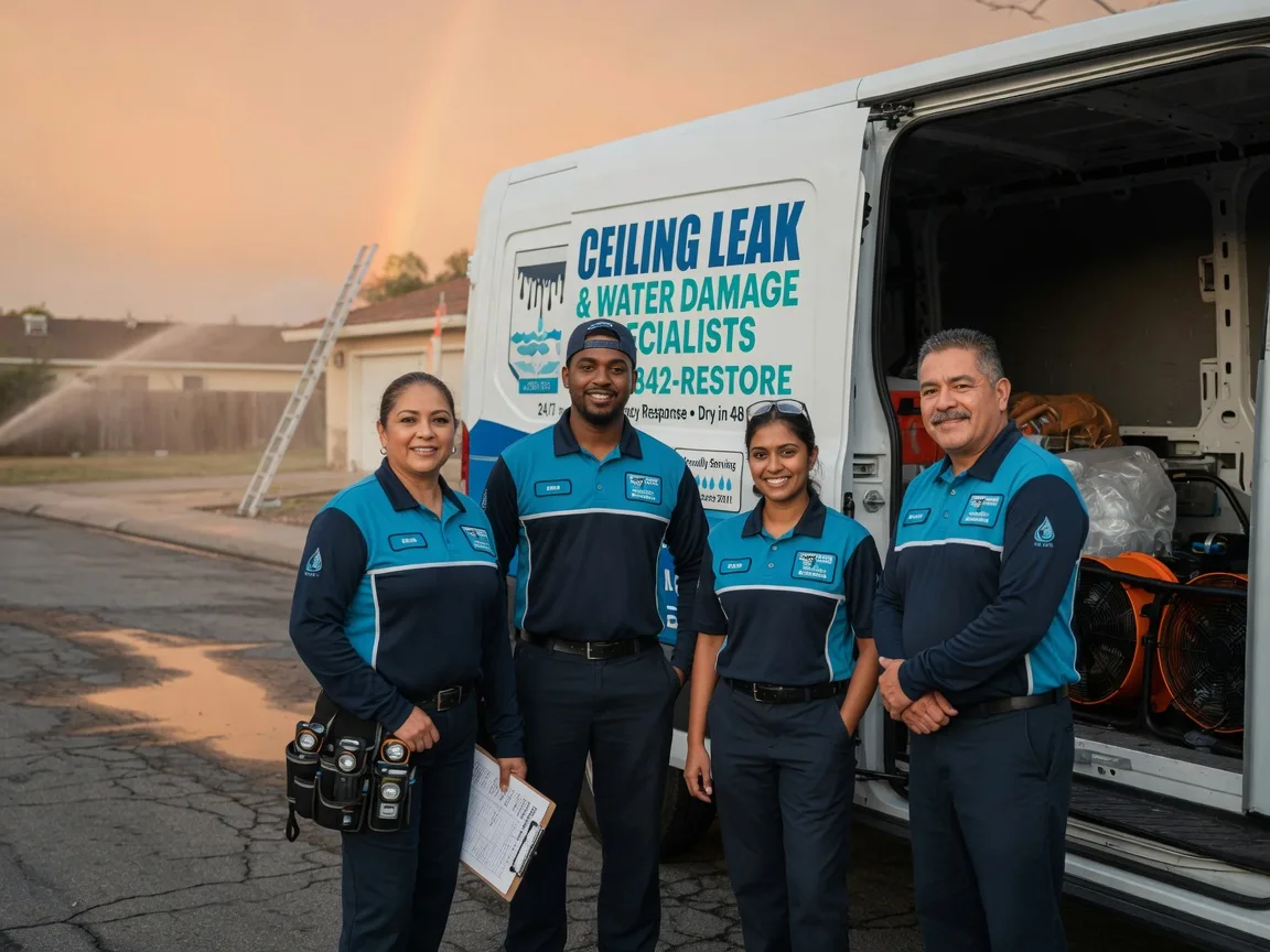 Ceiling Leak Cleanup company in Meridian, MS