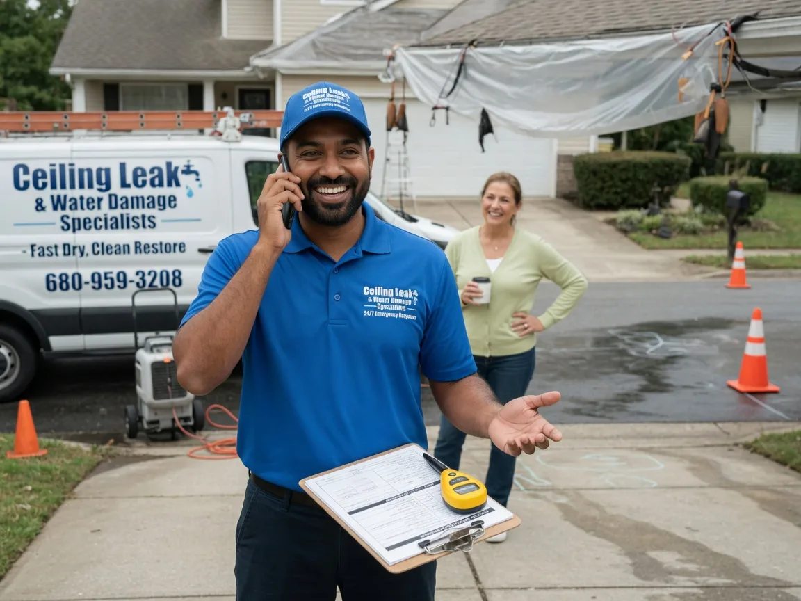 Ceiling Leak Cleanup Meridian, MS FAQs